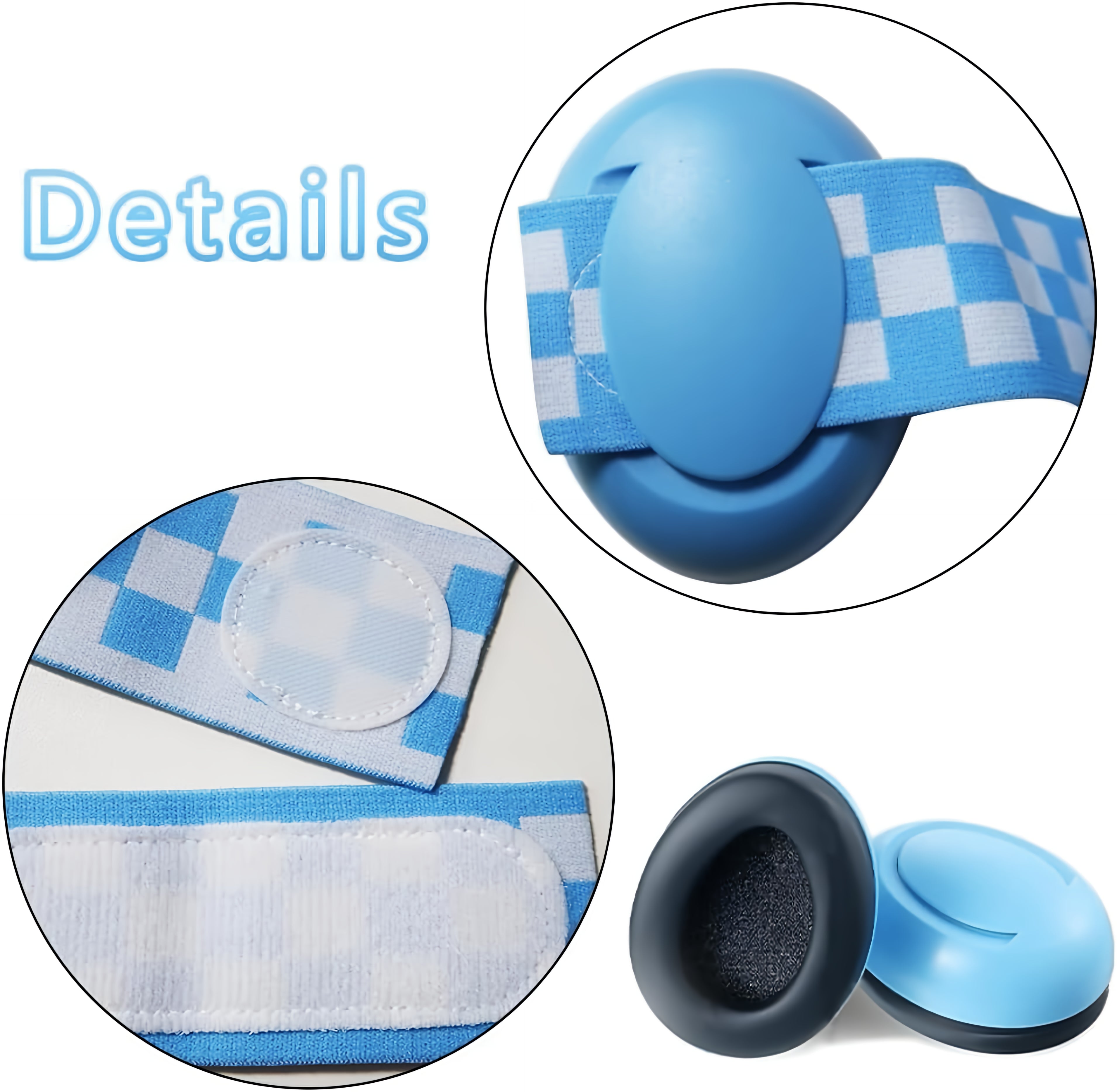 Amazon comfort noise reduction headphones newborn elastic band baby noise earmuffs 2 months baby available