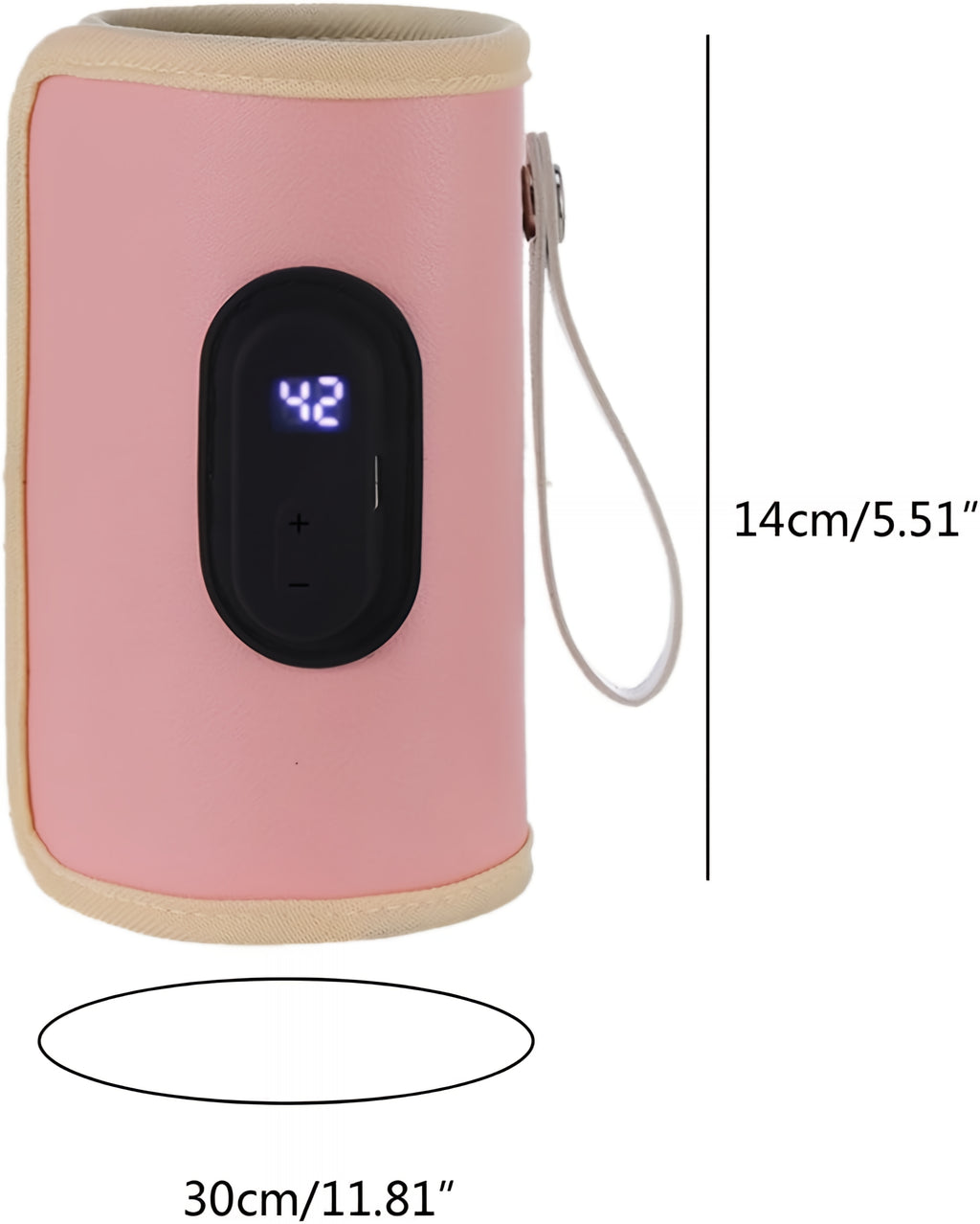USB Intelligent Temperature Control Portable Milk Bottle Insulation Cover